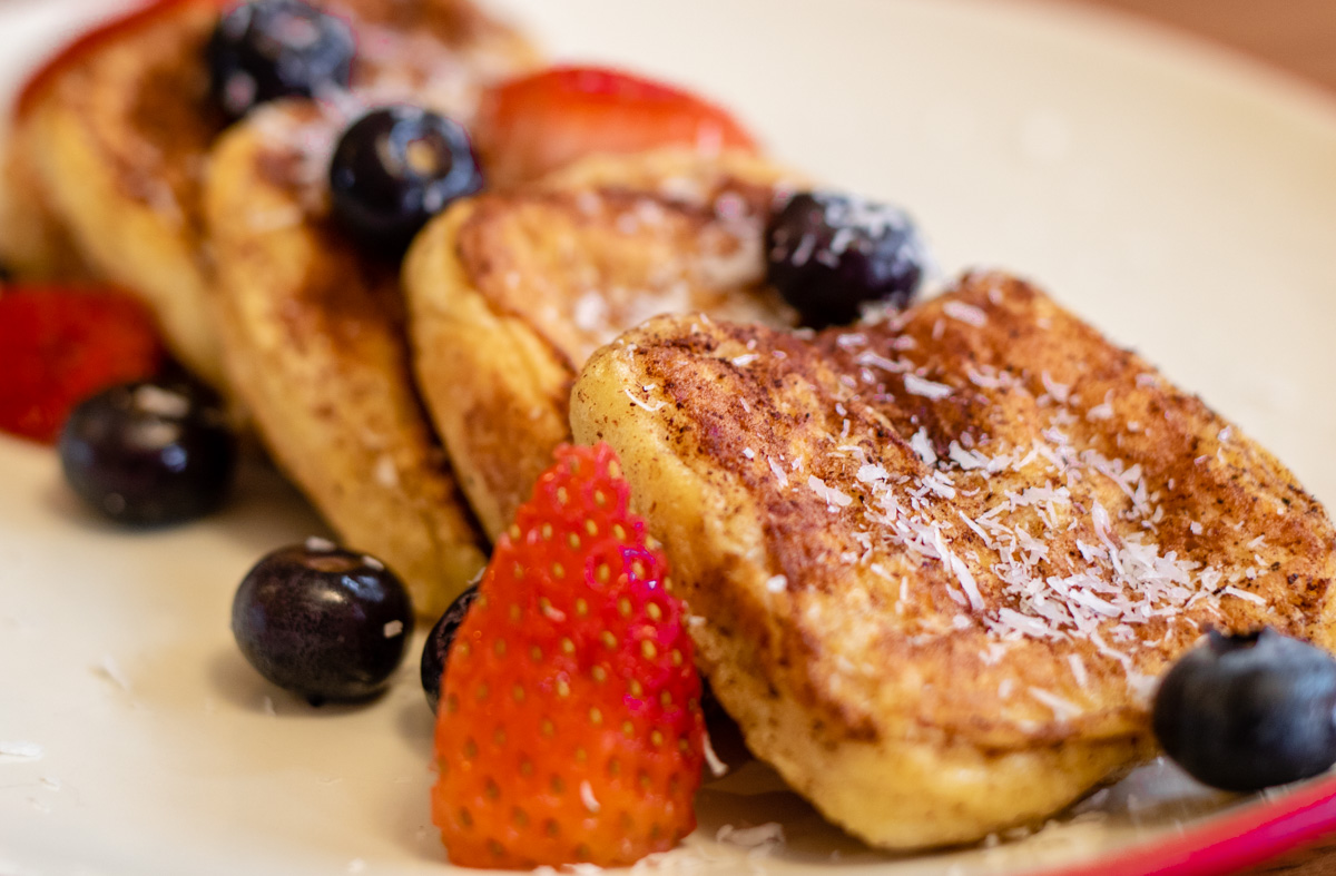 Hawaiian Roll French Toast