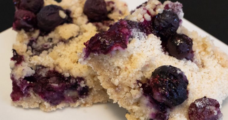 Nana’s Blueberry Squares