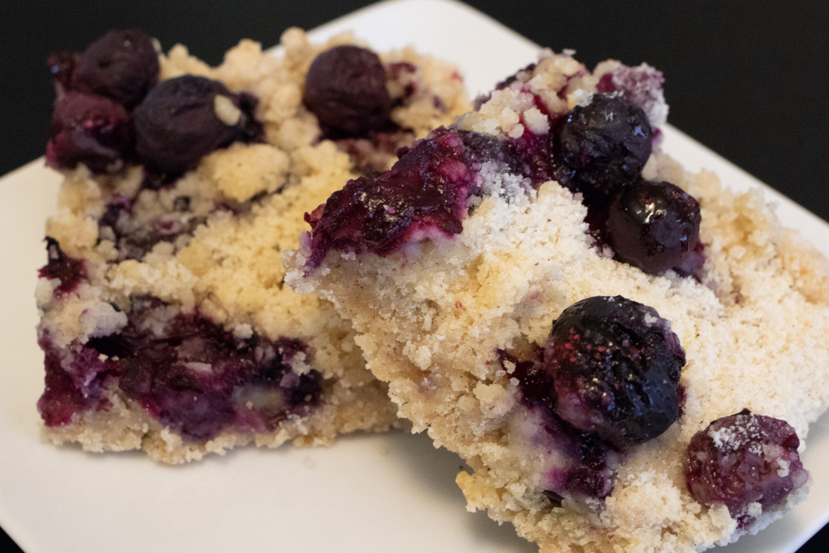 Nana’s Blueberry Squares