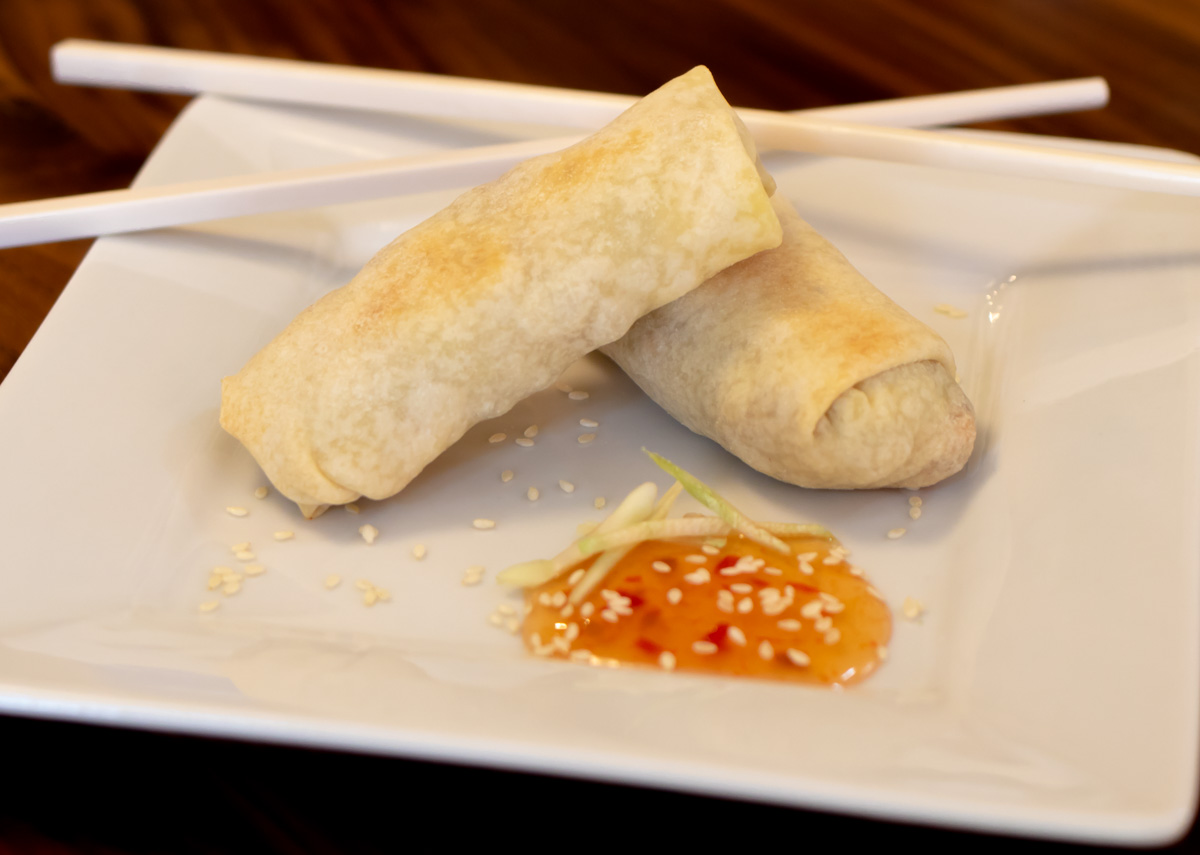 Baked Vegetable Spring Rolls