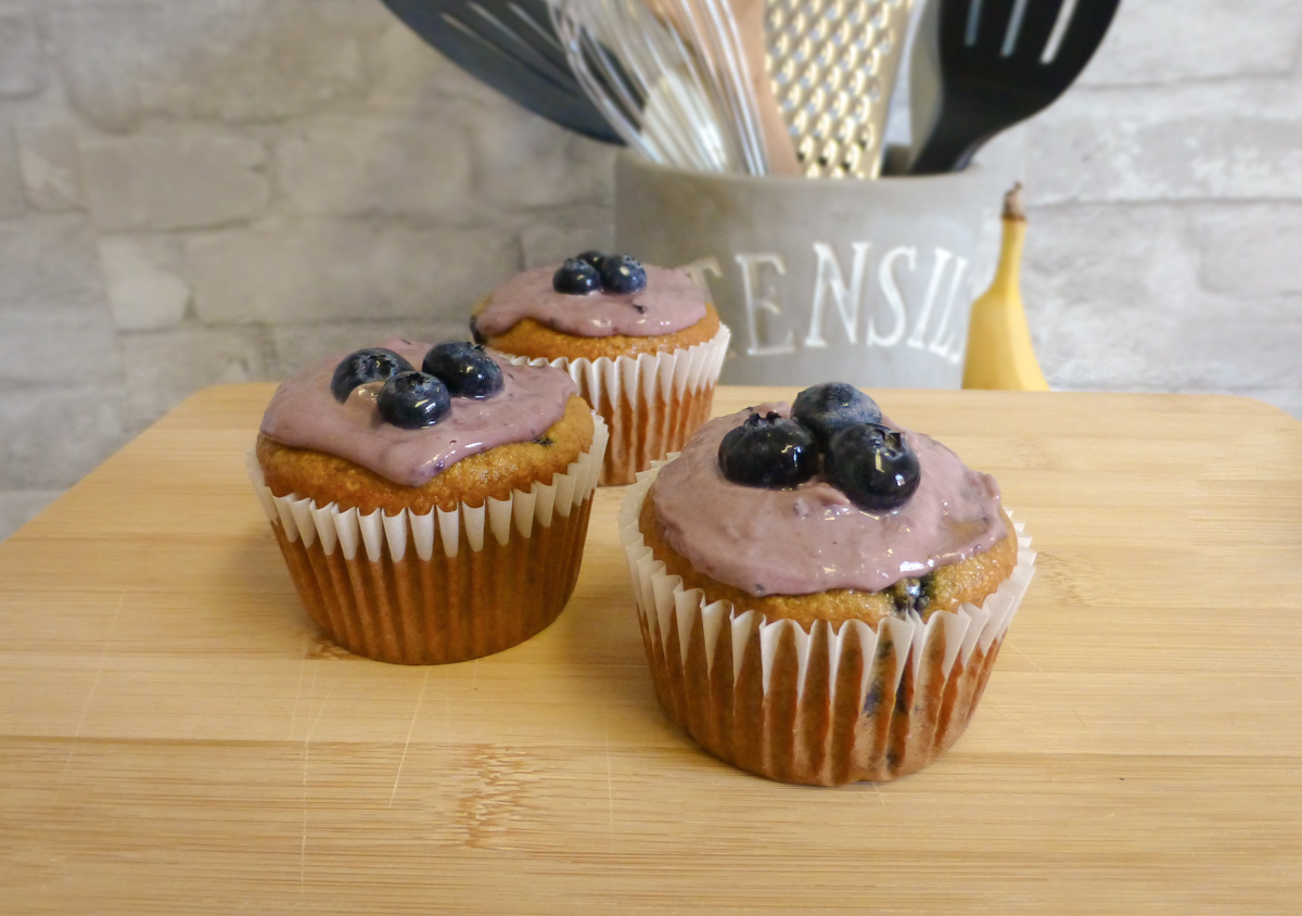 Blueberry Banana Muffins