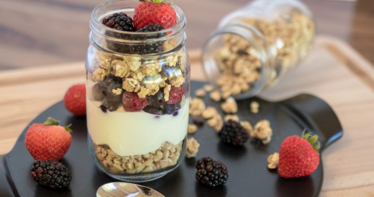 Overnight Berry Parfait