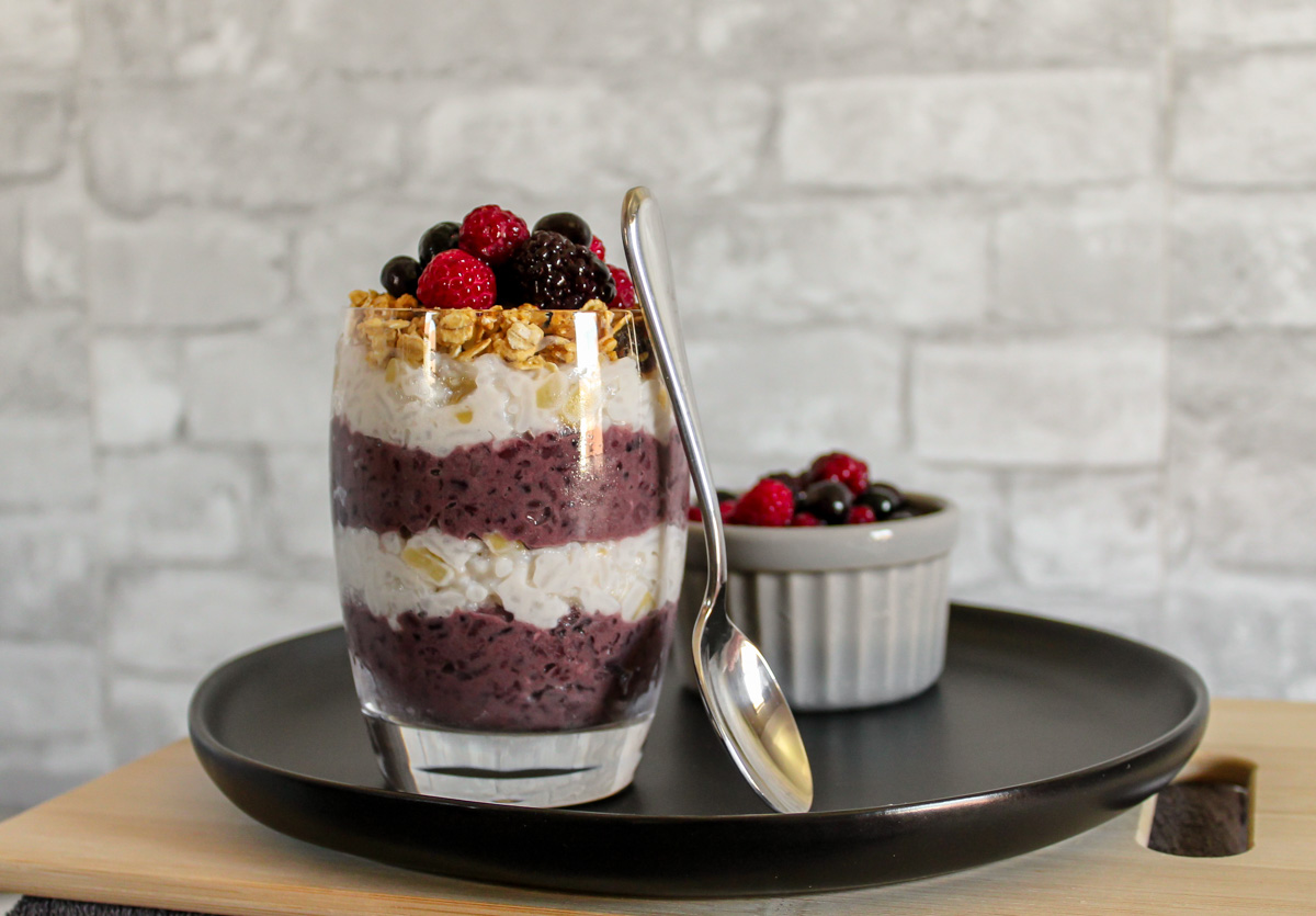 Tropical Rice Pudding Parfait