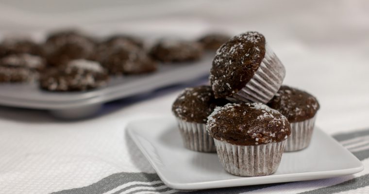 Mini Chocolate Banana Muffins