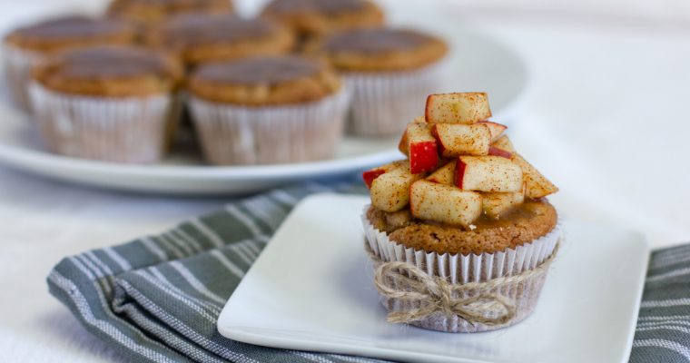 Apple Lava Cakes