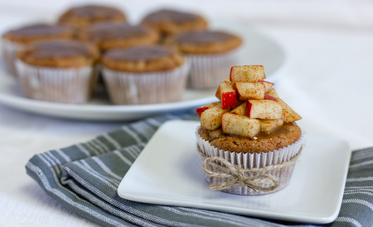 Apple Lava Cakes