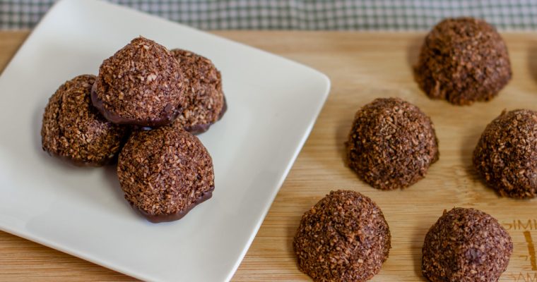 Mint Chocolate Macaroons