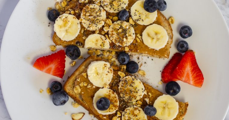 Peanut Butter Banana Toast