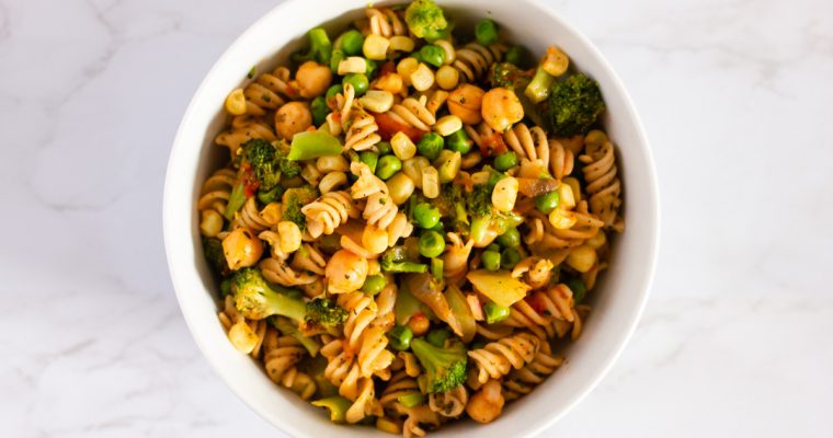 Chickpea and Vegetable Pasta