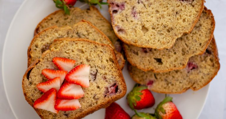 Strawberry Banana Bread