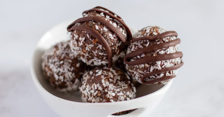 Chocolate Coconut Energy Bites