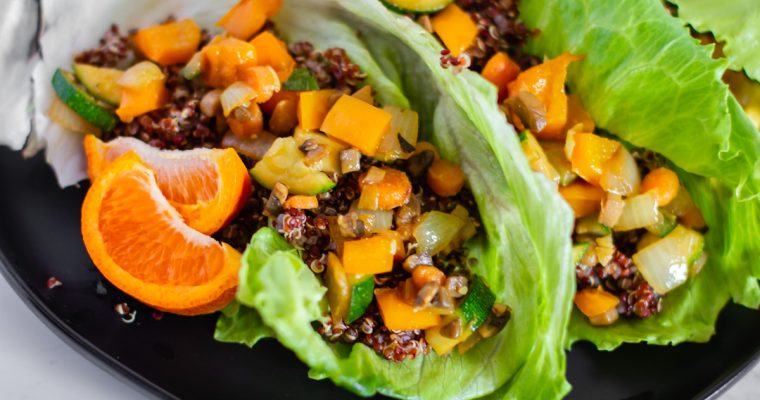 Vegetable Lettuce Wraps