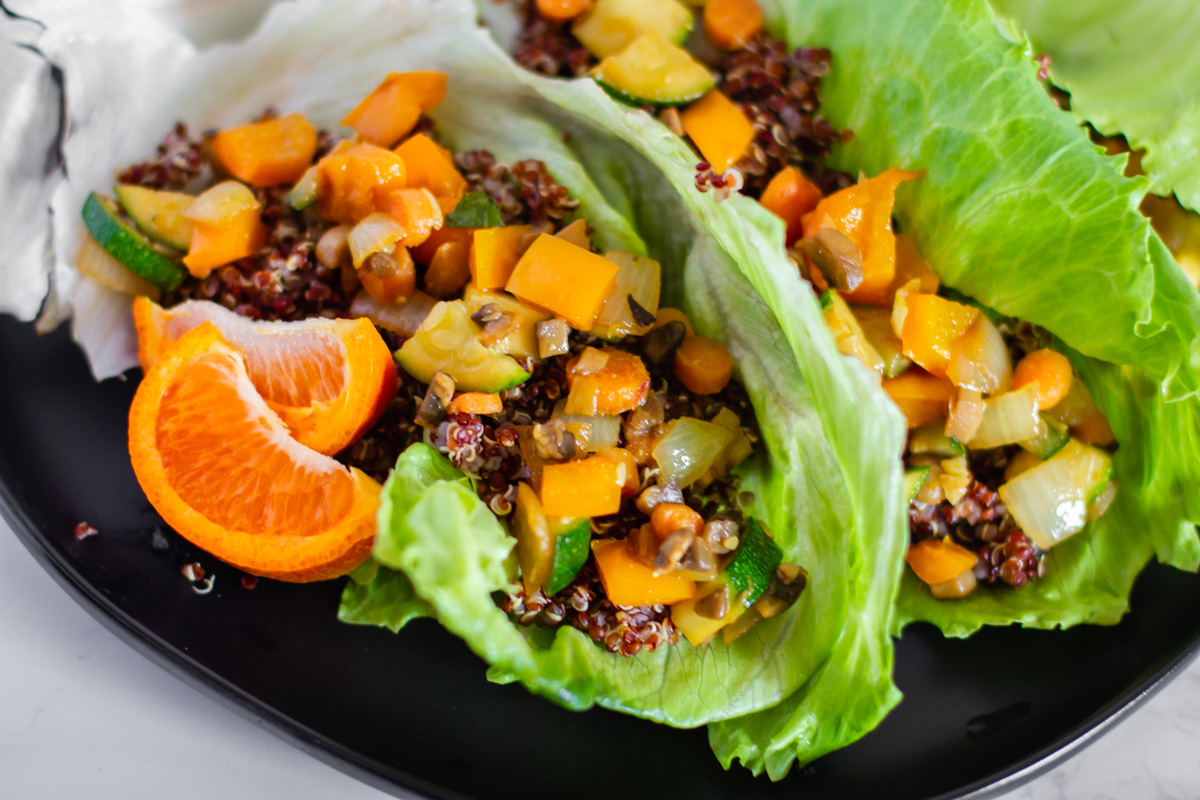 Vegetable Lettuce Wraps