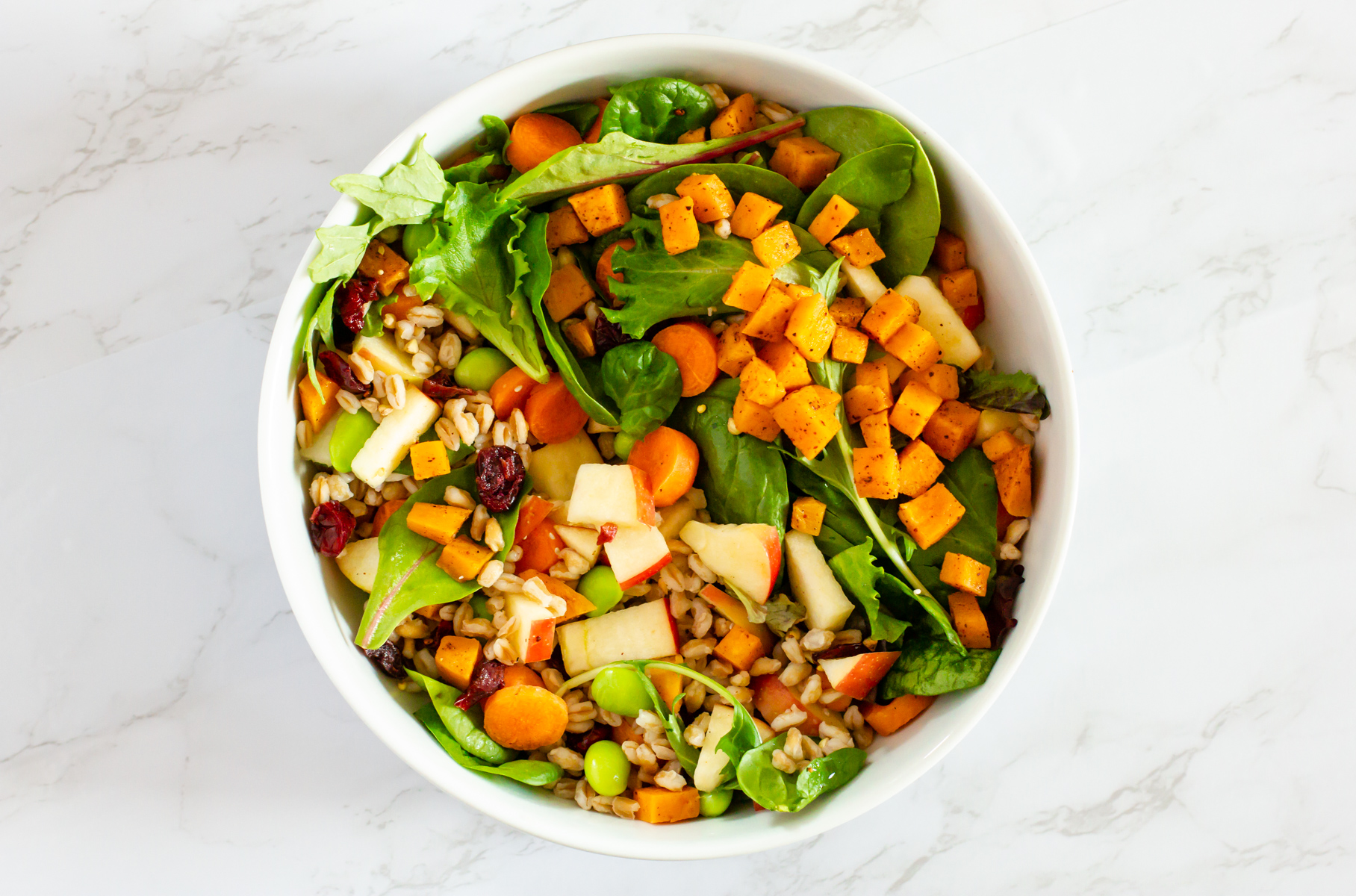 Sweet Potato Apple Salad