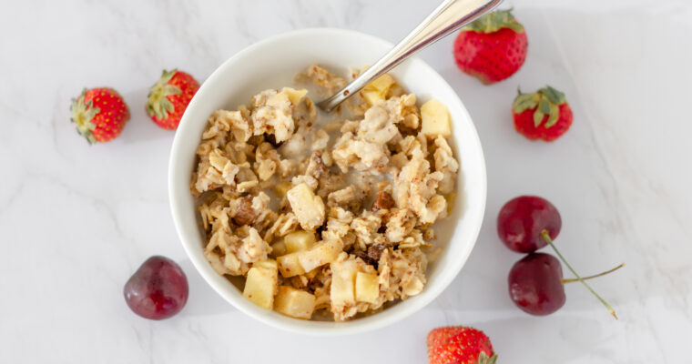 Apple-Cinnamon Baked Oatmeal